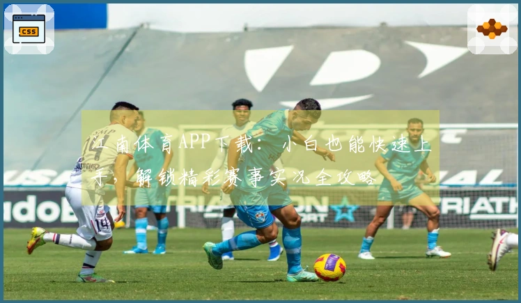 江南体育APP下载：小白也能快速上手，解锁精彩赛事实况全攻略